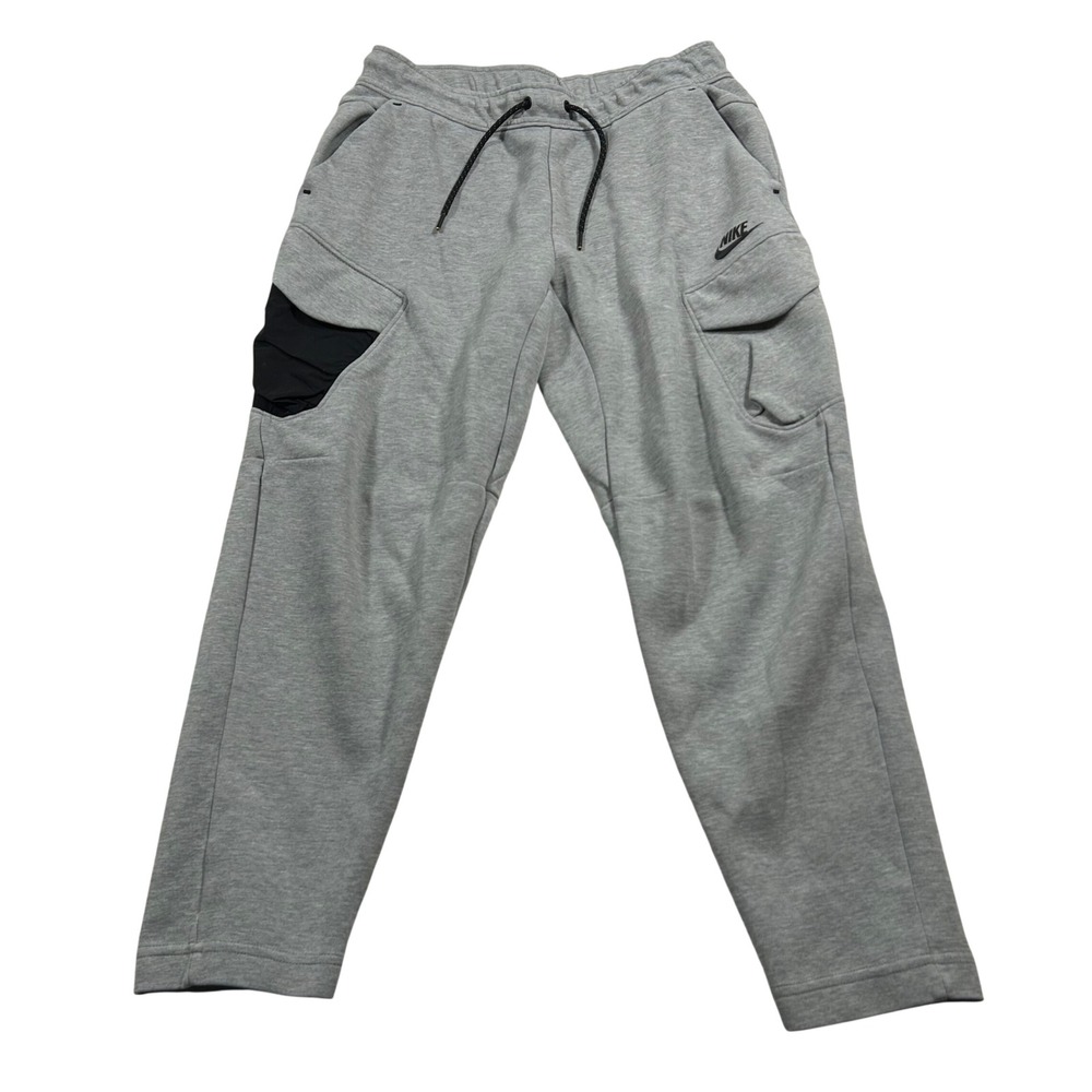 Nike Tech Fleece Utility‎ Pants Mens Medium Grey DM6453-063 Cargo Joggers